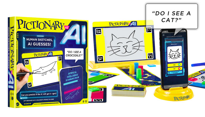 Mattel’s Pictionary Vs. AI – where players draw and AI guesses – to ...