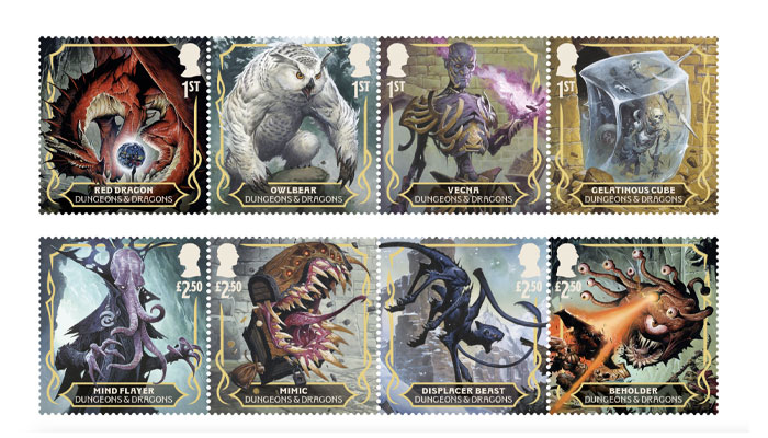 Royal Mail, Hasbro, Dungeons & Dragons, David Gold, Dan Rawson