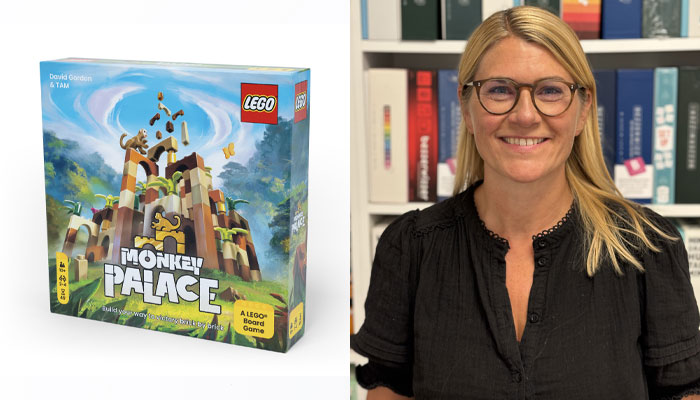 Birgitte Bülow, Asmodee, LEGO, Monkey Palace, Dotted Games