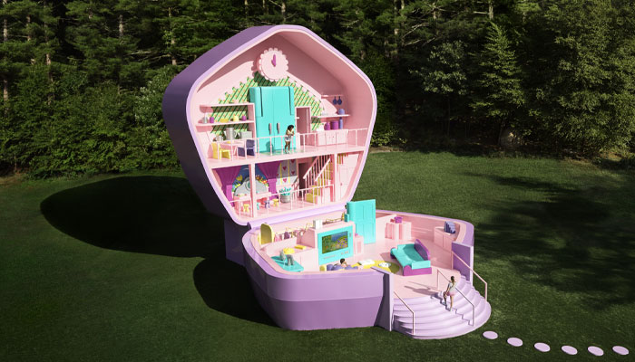 Mattel, Airbnb, Polly Pocket