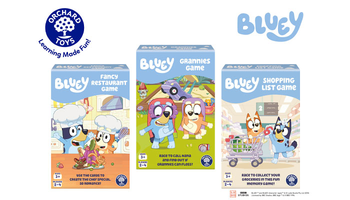 Orchard Toys, BBC Studios, Bluey, Simon Prest