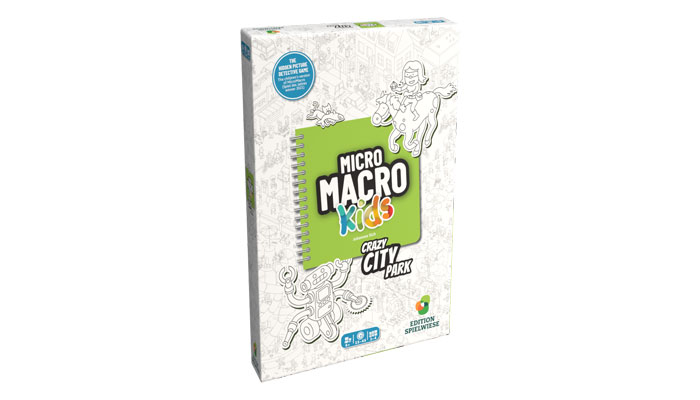 MicroMacro Kids, Edition Spielwiese, Hachette Boardgames, Michael Schmitt, Rob Trounce