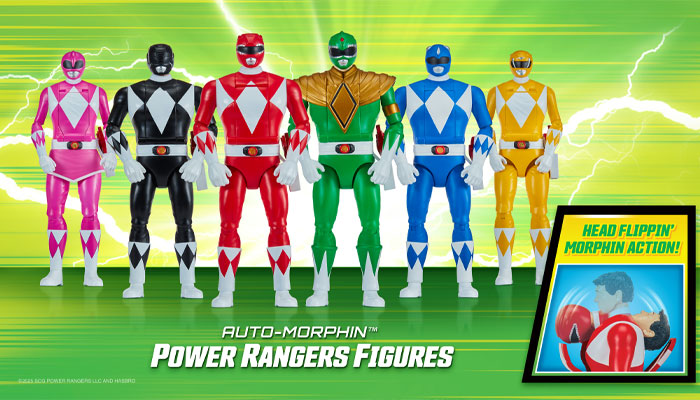 Playmates Toys, Mighty Morphin Power Rangers