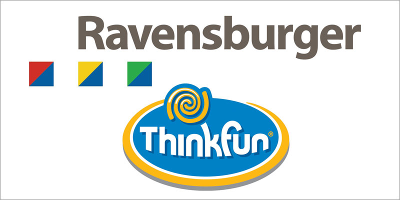 Ravensburger & Thinkfun logos