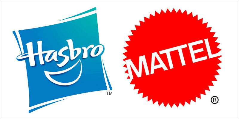 Hasbro & Mattel Logos