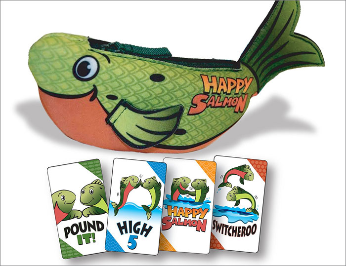 Happy Salmon – The Skillful Meeple