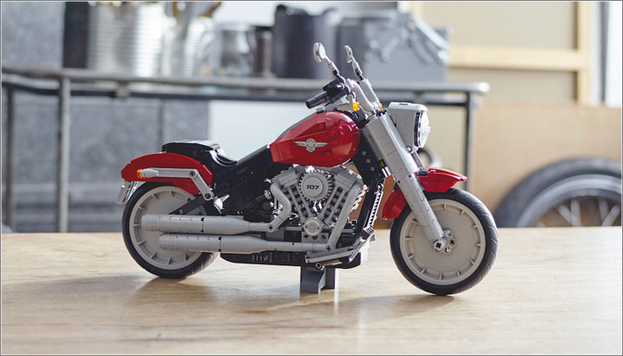 harley davidson lego model