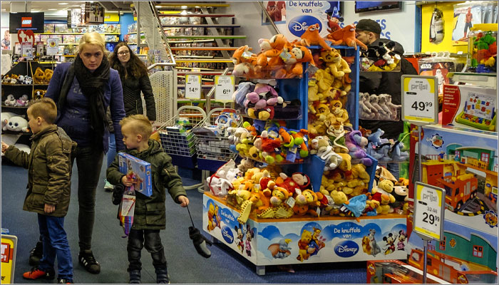 supermarket toy sales