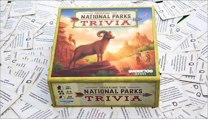 Underdog Games Trekking The National Parks: The Award-Winning Family Board  Game