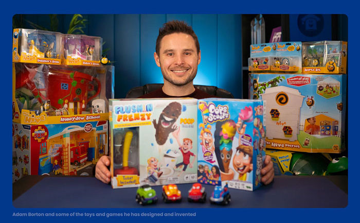 Adam Borton, Toy and Game School