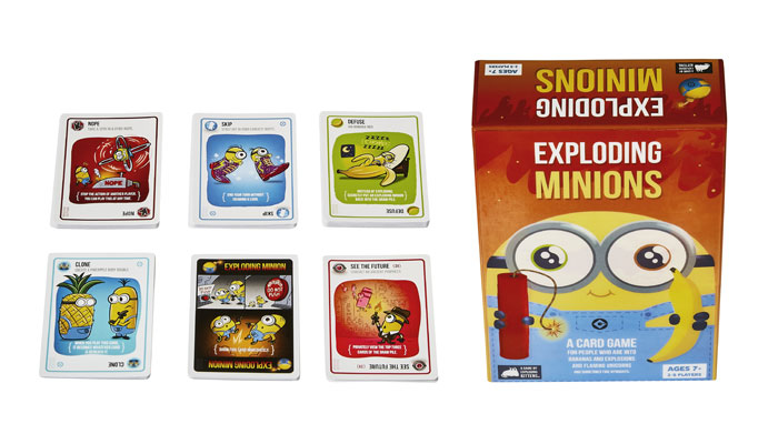 Exploding Minions Party Game by Exploding Kittens 