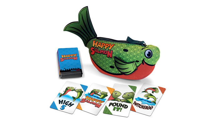 Exploding Kittens relaunches Happy Salmon