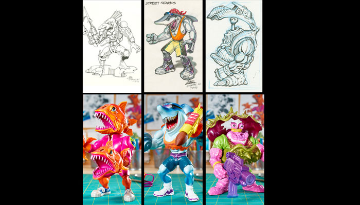 Street Sharks, Mattel