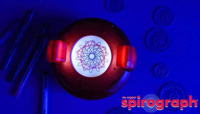 Spirograph Animator: Spin your spirographs to make them come to life!