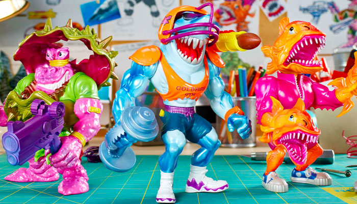 Street Sharks, Mattel