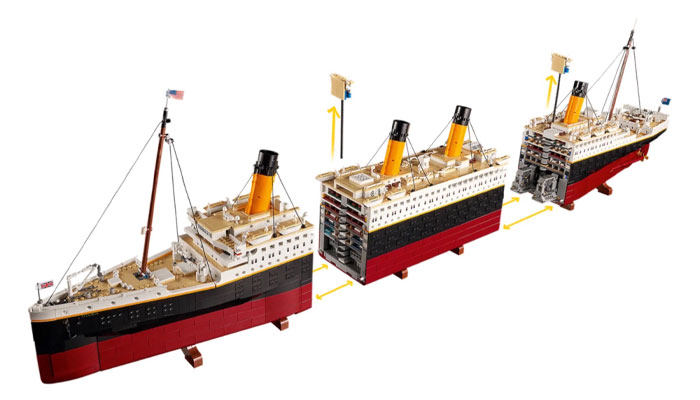 LEGO Designer Mike Psiaki on the challenges of recreating the legendary  ship, RMS Titanic - Mojo Nation