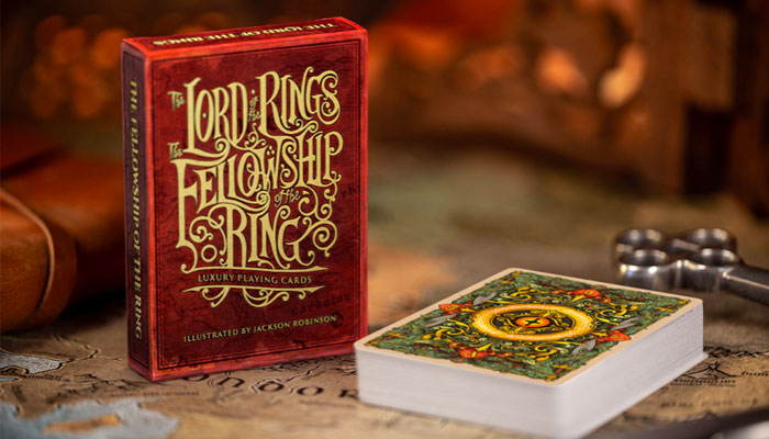 teams with Middle-earth Enterprises for Lord of the Rings playing cards - Mojo Nation