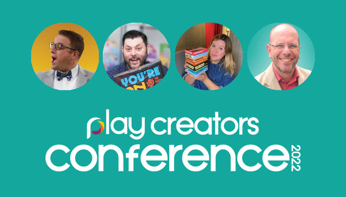 Play Creators Conference, Rich Mazel, Gary Pyper, Hazel Reynolds, Deej Johnson, Play Creators Festival