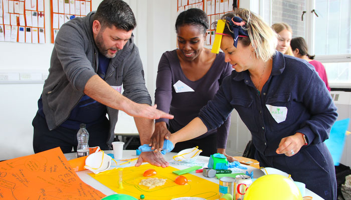 Tal Schrieber, Rebecca Davies, Kieran O’Conner, Spin Master, Kingston University