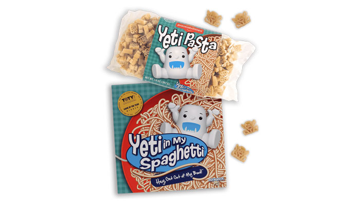 PlayMonster teams with Pastabilities for Yeti in My Spaghetti pasta - Mojo  Nation