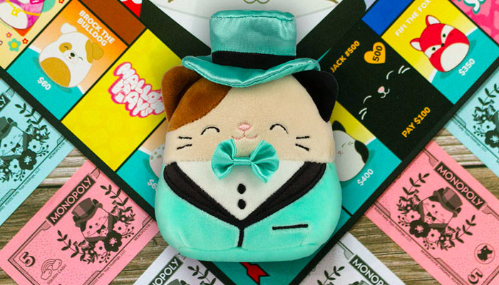 USAopoly, Jazwares, Squishmallows, Monopoly, Dane Chapin