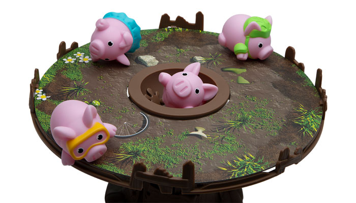 Kim Vanderbroucke, PlayMonster, Pigs on Trampolines