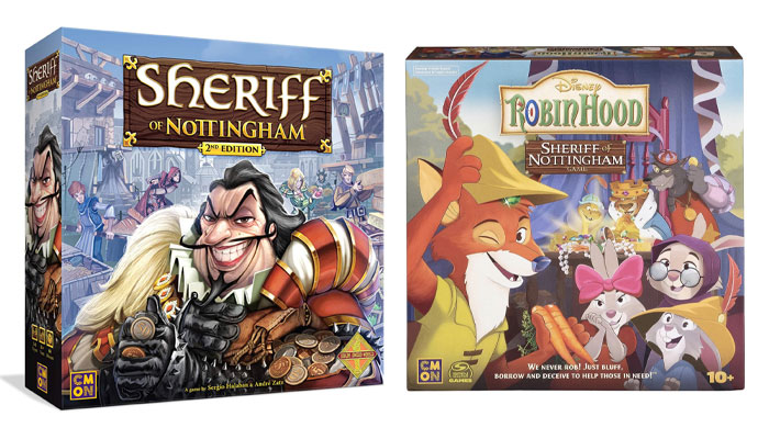 Walt Disney Productions' Robin Hood Game, Board Game